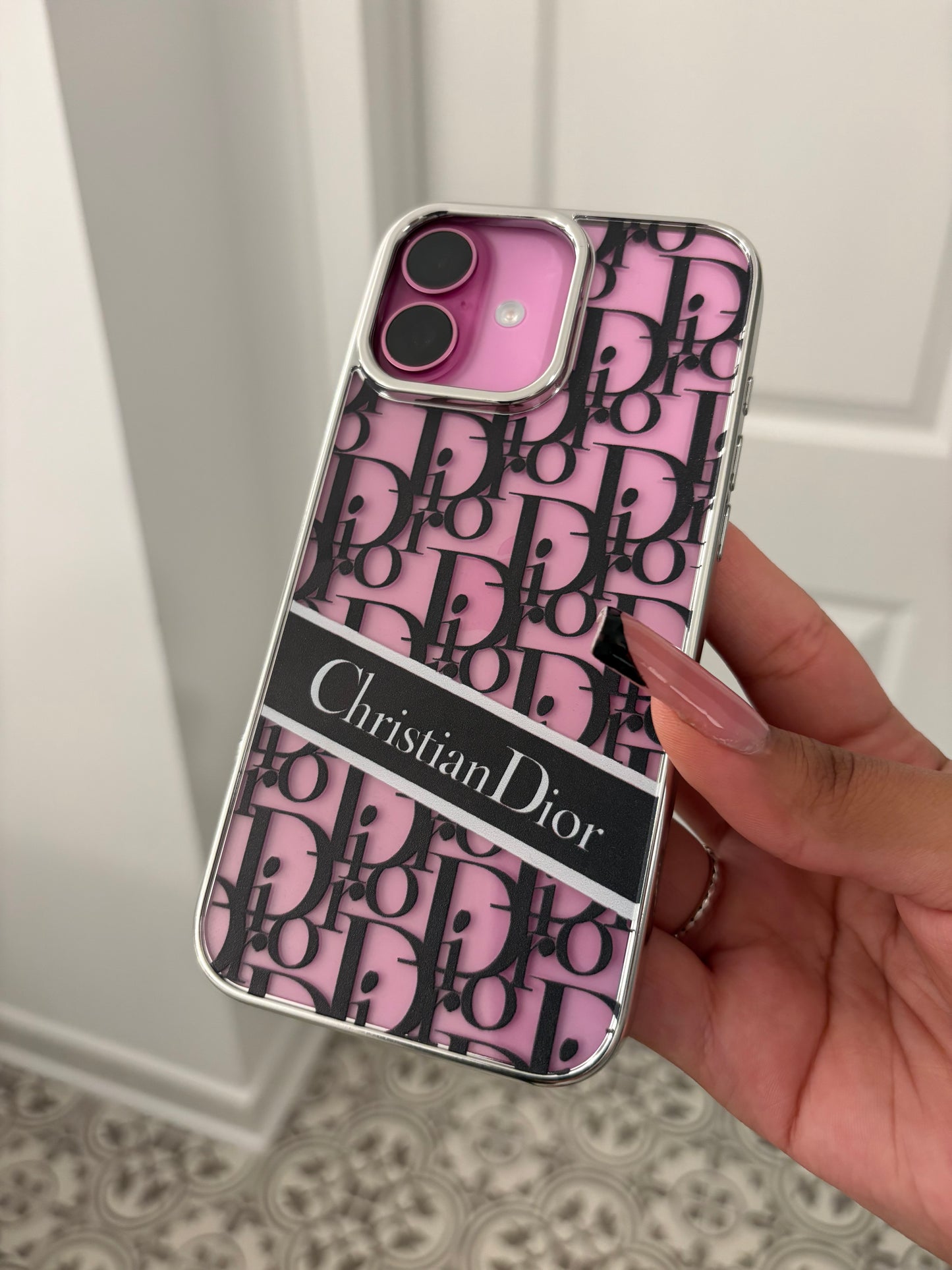 Clear D- iPhone case 🖤