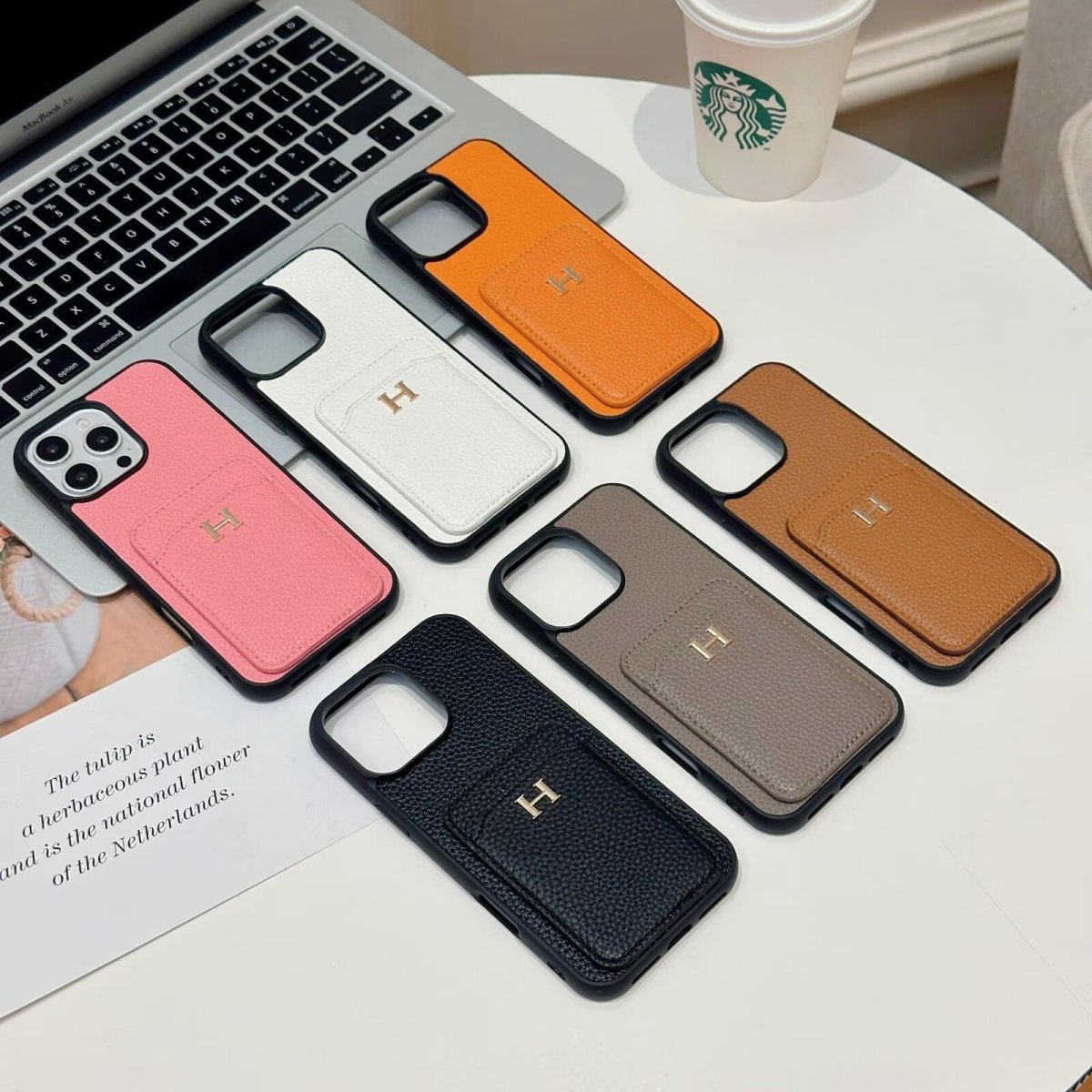 Luxe Wallet iPhone Case 🧡 - Haus Of Couture