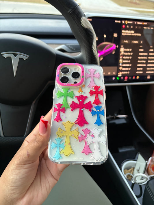 Rainbow Chrome iPhone Case 🏳️‍🌈