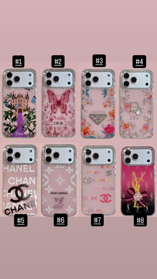 Glitter Variety iPhone Case 🦋💕