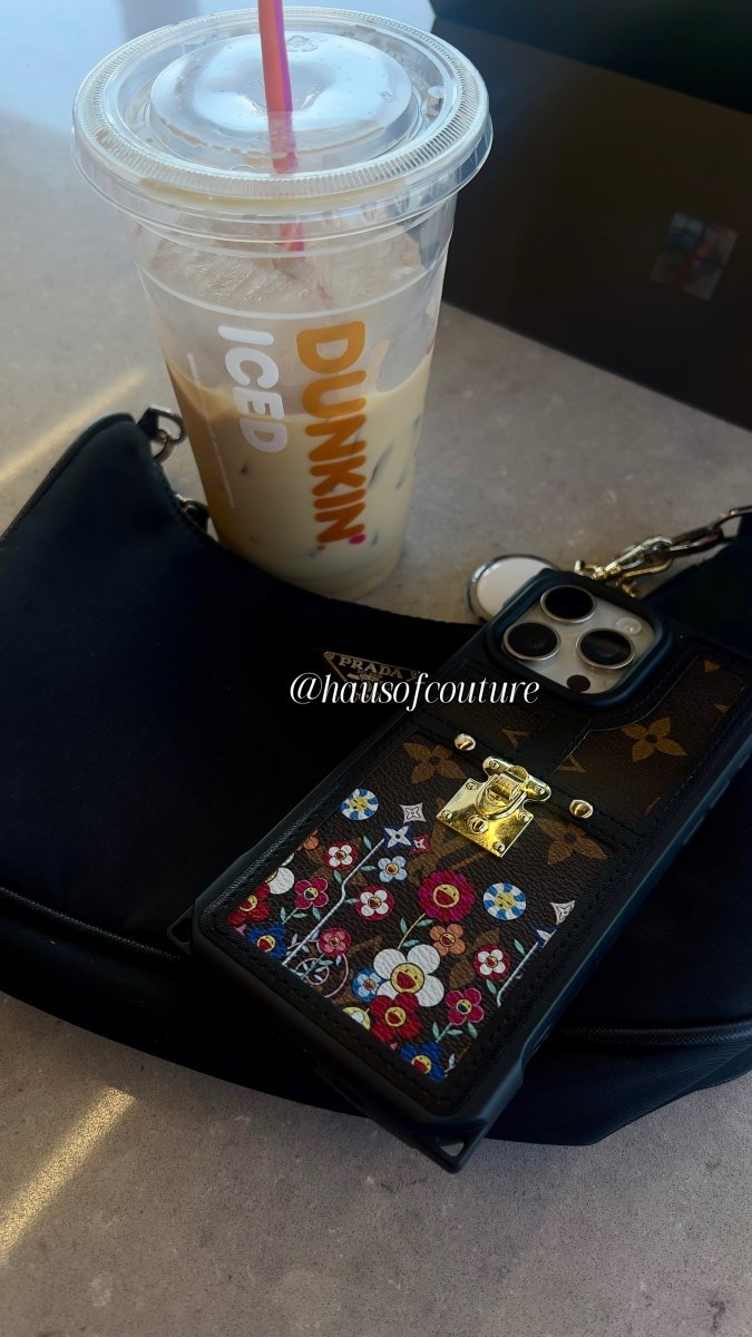 Brown Flower Trunk iPhone Case 🌺 - Haus Of Couture