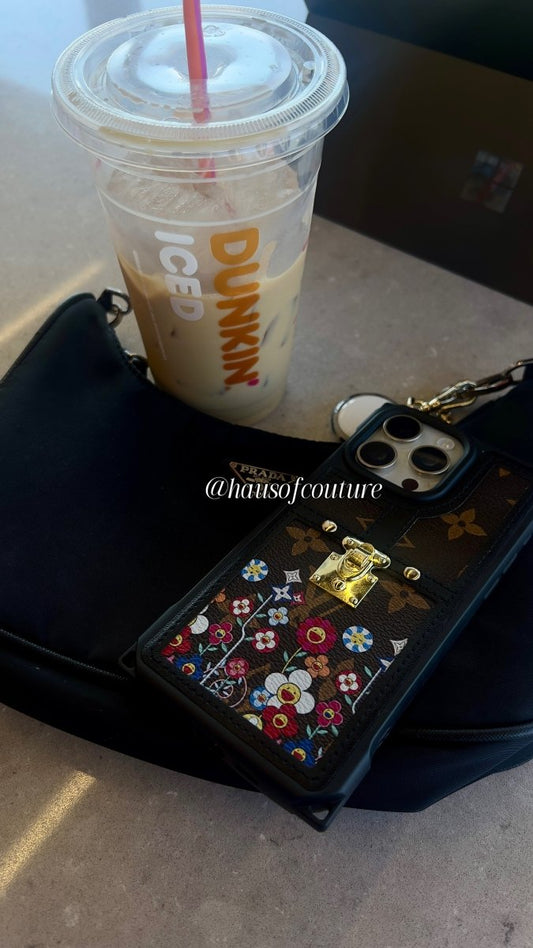 Brown Flower Trunk iPhone Case 🌺 - Haus Of Couture