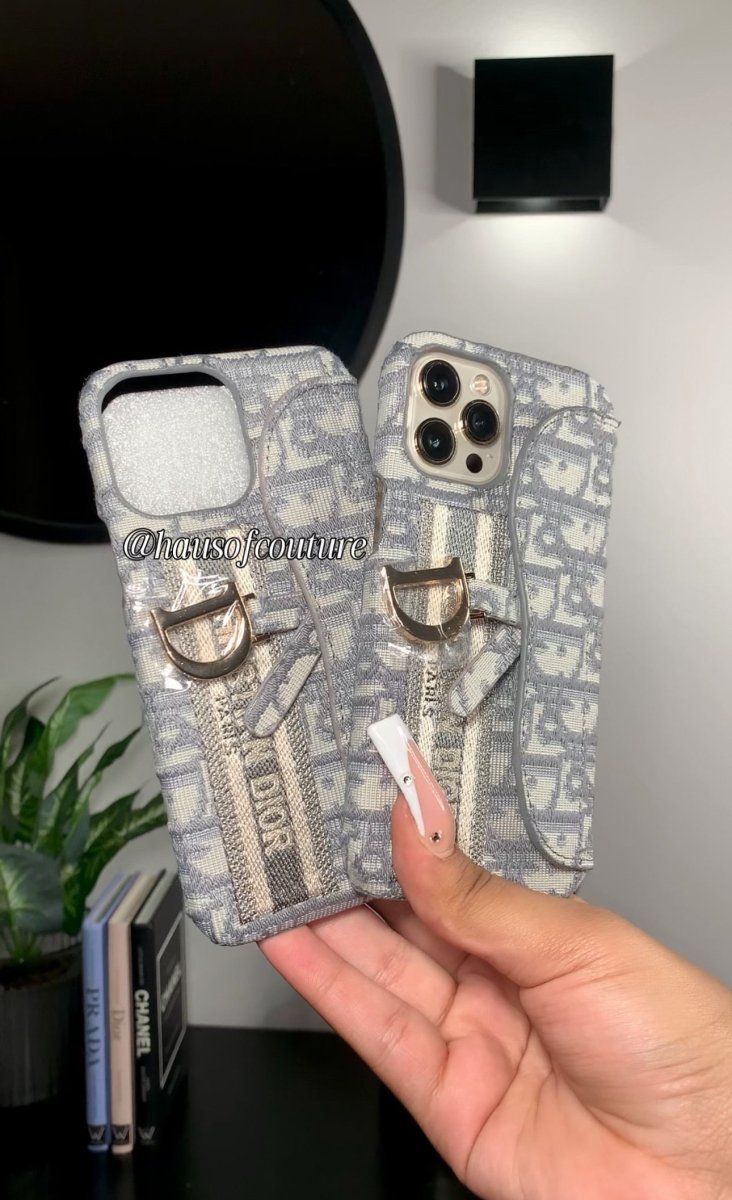 Gray Wallet D - iPhone Case 🫧🌸 - Haus Of Couture