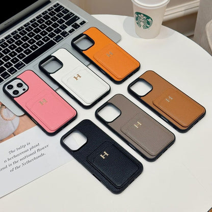 Luxe Wallet iPhone Case 🧡 - Haus Of Couture